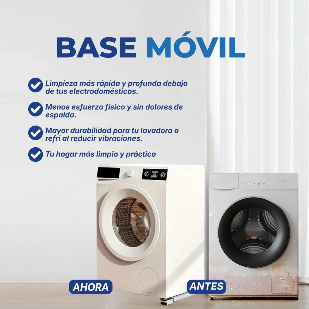 BASE MÓVIL (2X1)- Base de Electrodomésticos