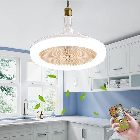 Ventilador de Techo con Luz y Mando a Distancia 3 en 1 - ¡Frescura y Estilo para tu Hogar!