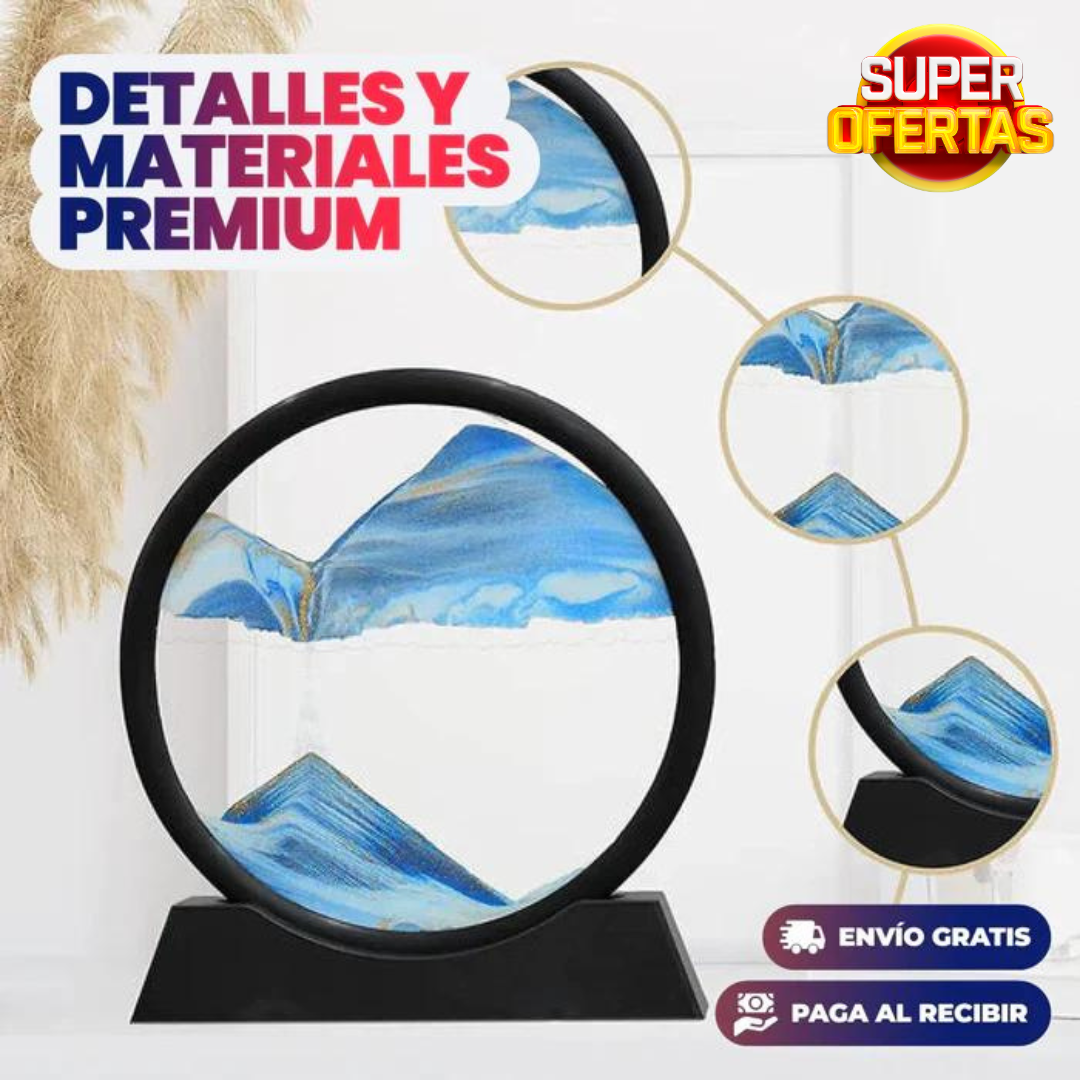 RELOJ DE ARENA 3D