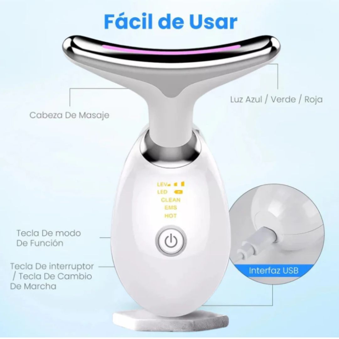 Masajeador Facial Reductor Antiarrugas
