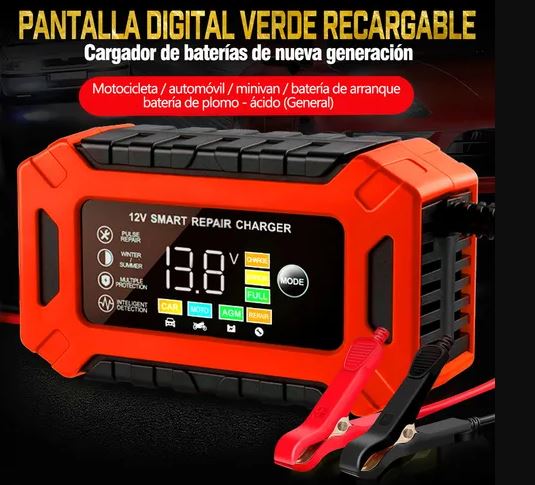 BRPOM Charge Plus :El cargador inteligente que revive tu auto
