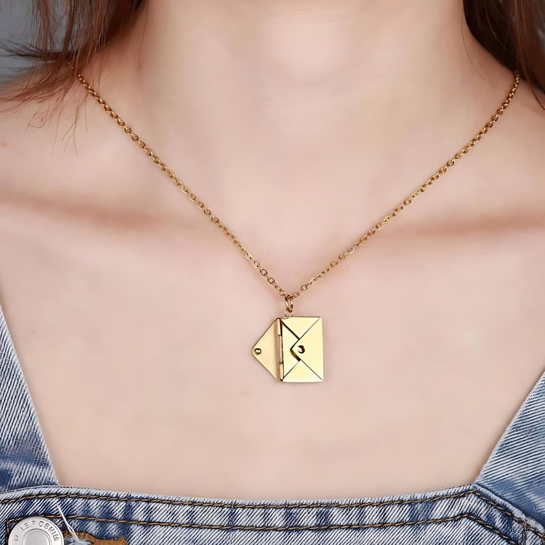 Collar Carta Te Amo