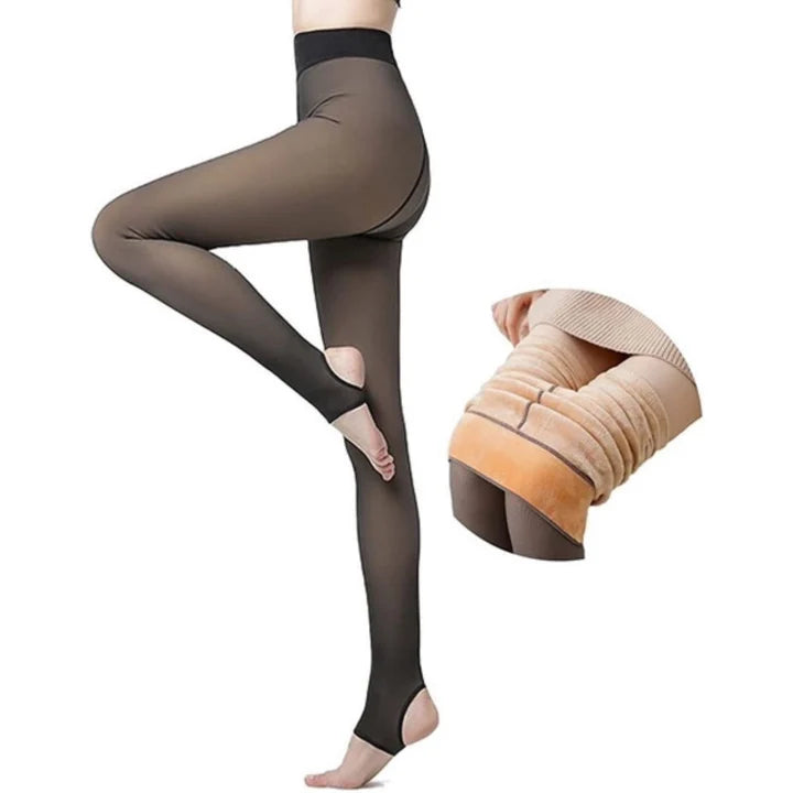 LEGGINS DE POLAR NETURALFIT -EFECTO PIEL NATURAL