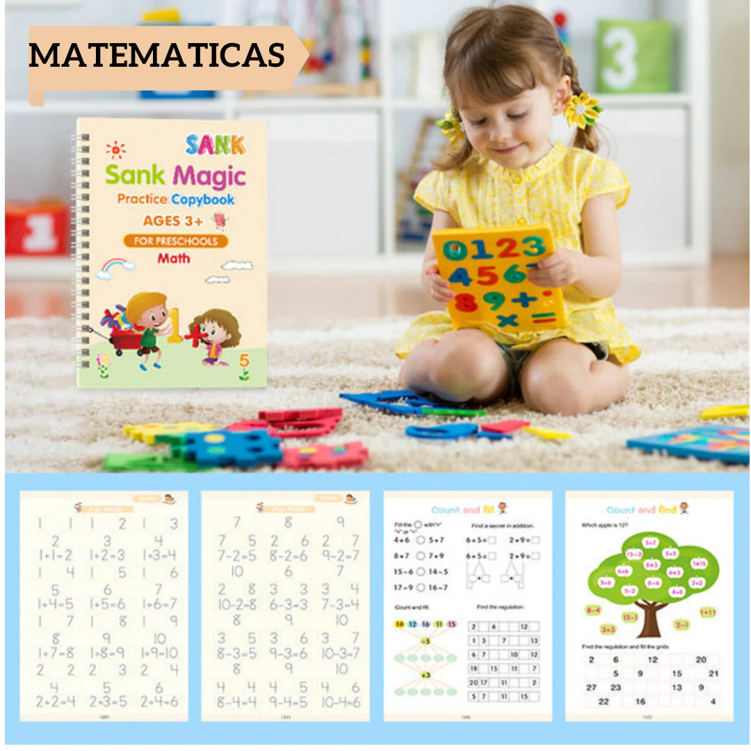 Set de 4 libros para Maximizar en Aprendizaje en Varias Materias