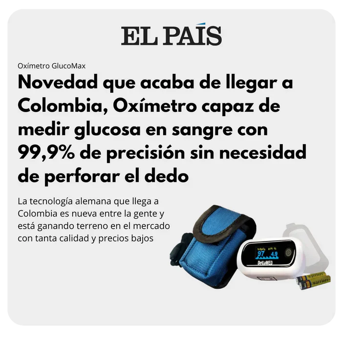 Medidor de Glucosa en Sangre Multifunción Siemens 3 en 1, pulso, glucosa y presión + Envío gratis