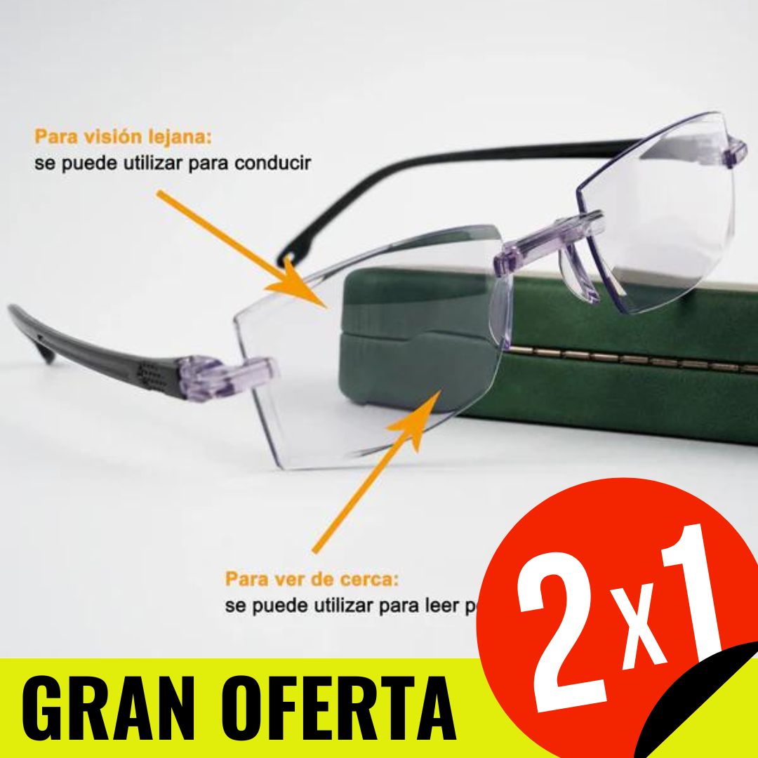 Compra 1 y lleva 2 Gafas de Lectura Bifocales + Estuche Gratis