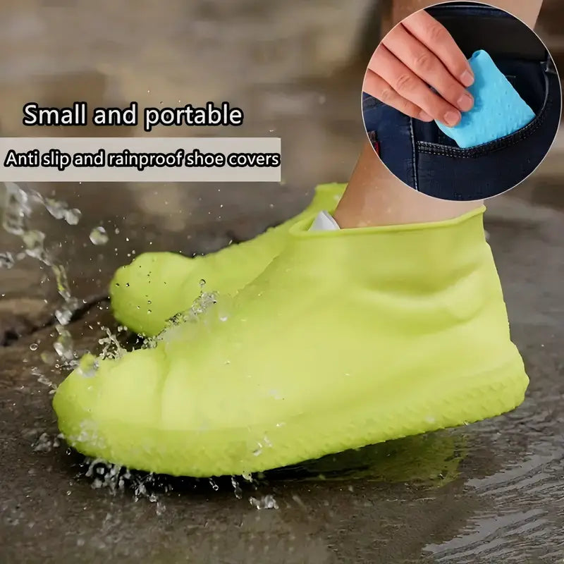 PROTECTORES DE SILICONA PARA ZAPATOS PARA TEMPORADA DE LLUVIAS OFERTA COMPRA 1 Y LLEVA 2 PARES