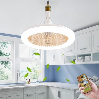 Ventilador de Techo con Luz y Mando a Distancia 3 en 1 - ¡Frescura y Estilo para tu Hogar!