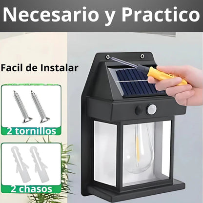 Reflector con Carga Solar y Sensor de Movimiento - Oferta 2x1