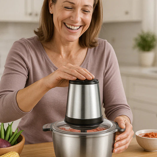 PROCESADOR DE ALIMENTOS + OBSEQUIO DE 9 ACCESORIOS 🎁